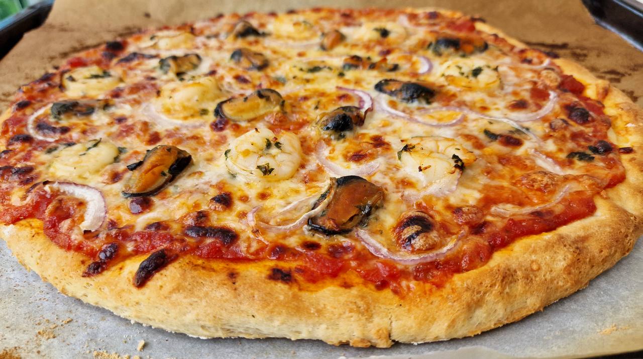 Food Recipes For Everyone Seafood Pizza