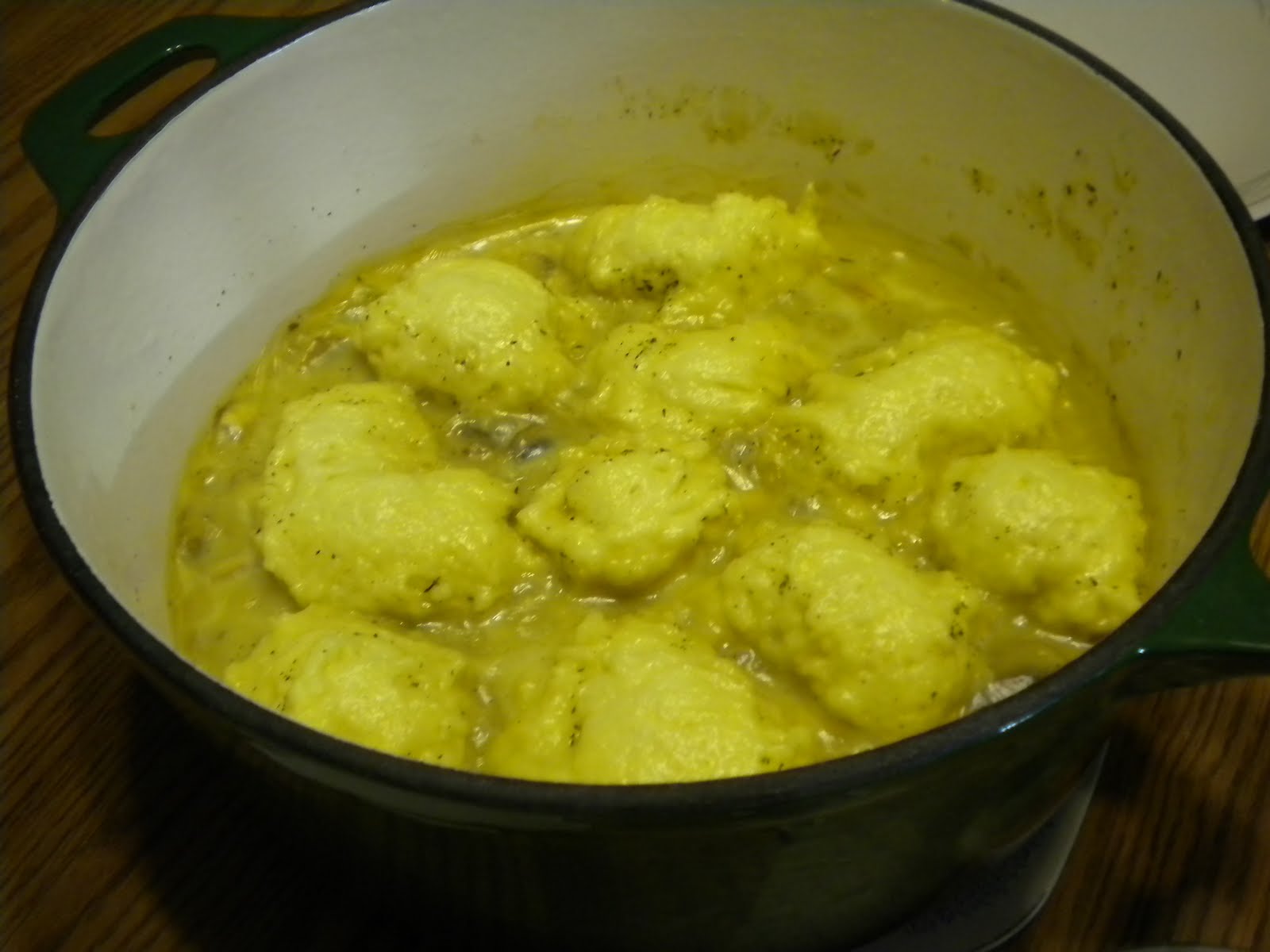 Foodie Fantasies Chicken Fricassee Dumplings Serious Comfort Food