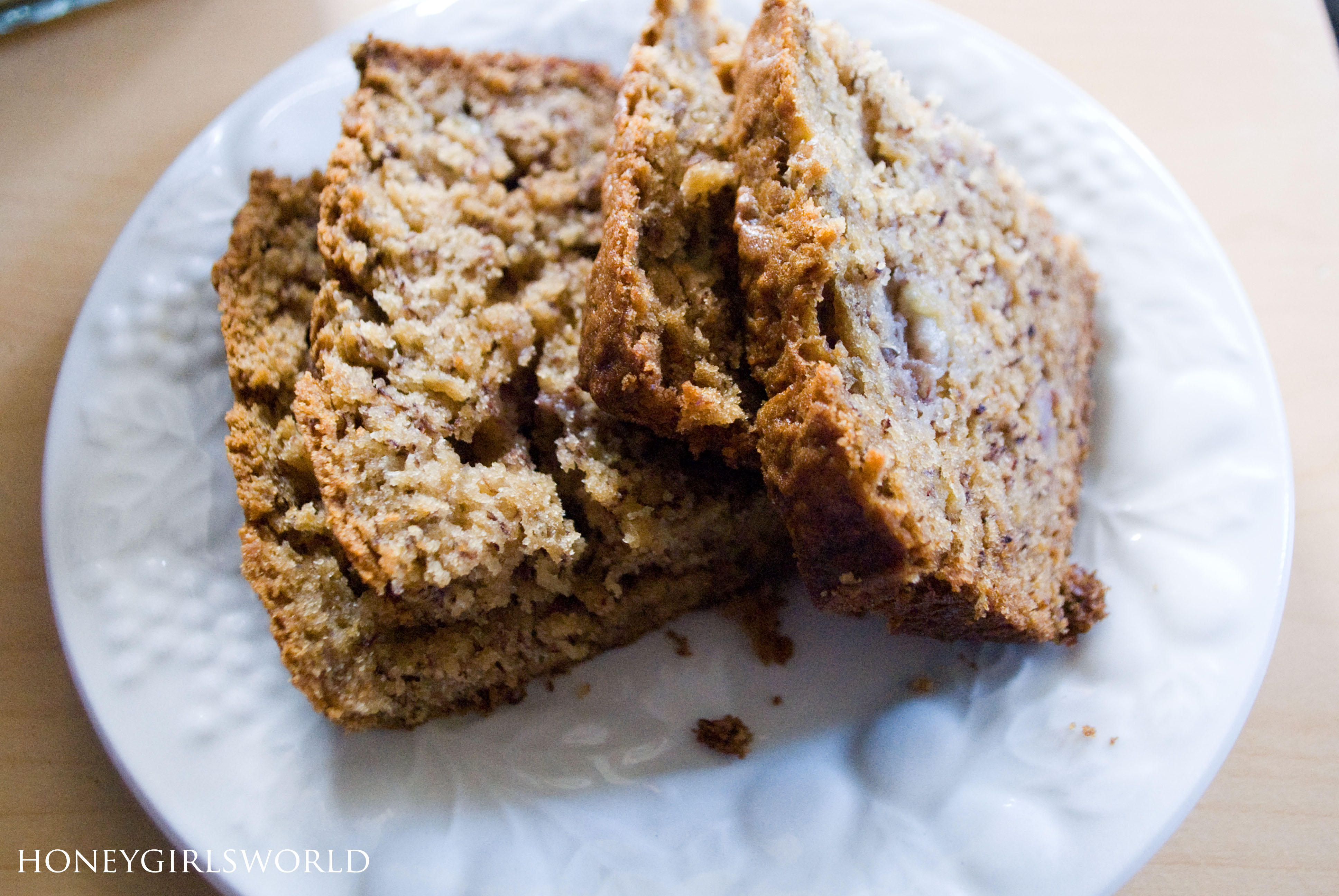 Foodie Friday Honey S Scrumptious Moist Easy Banana Bread Recipe