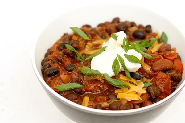 Foodista 5 Delicious Vegetarian Chili Recipes For Meatless Monday