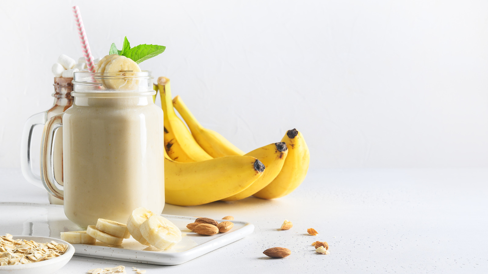 For A Perfect Banana Milkshake Turn On Your Oven