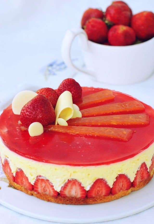 Fraisier Cake French Strawberry Cake Recipe French Pastries