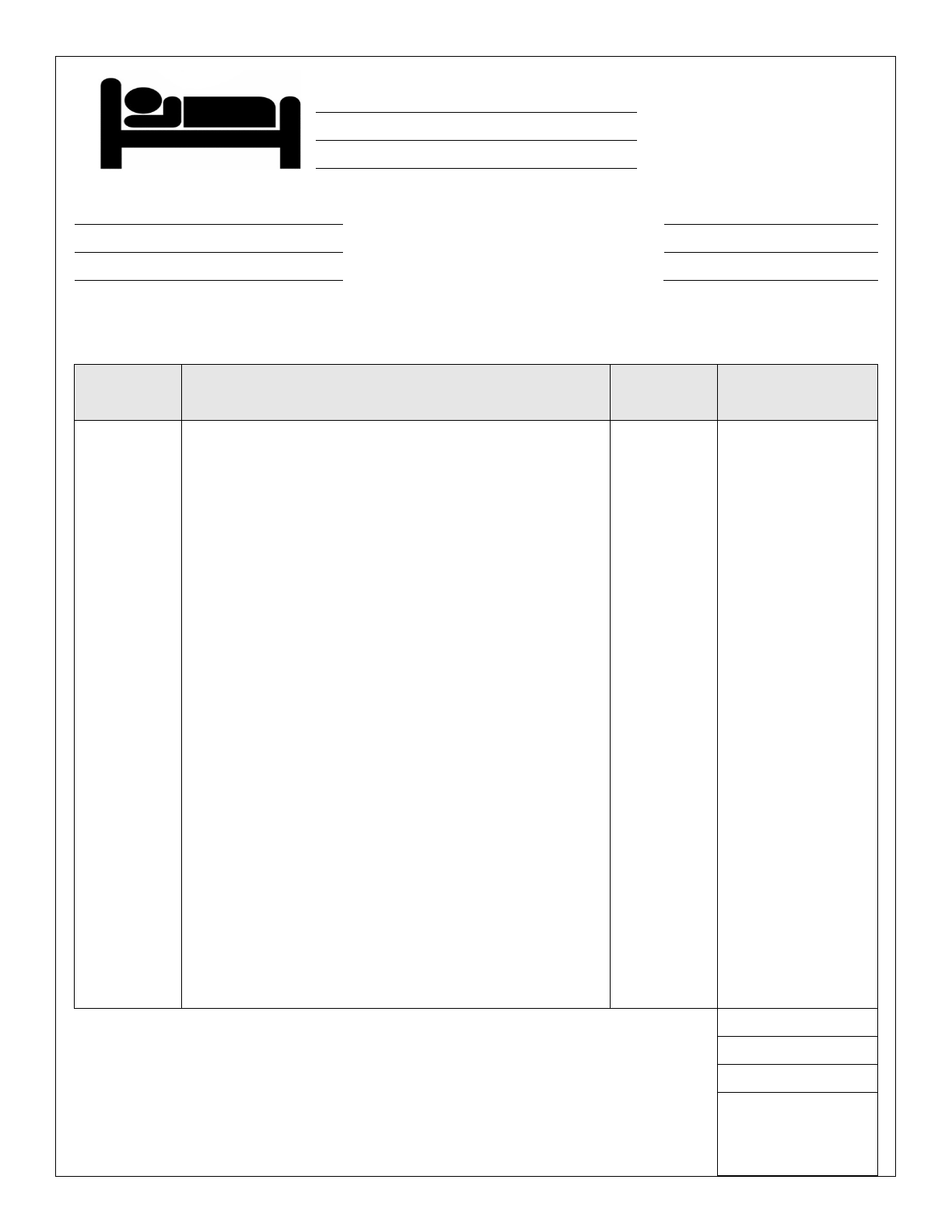 Free 9 Hotel Receipt Form Samples Pdf Ms Word Google Docs