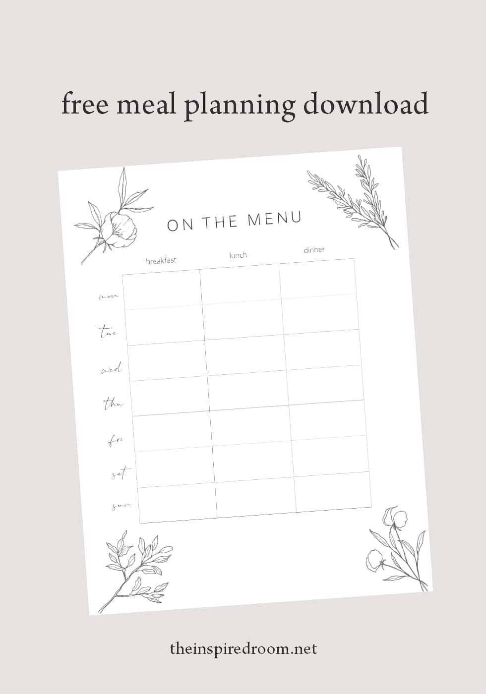 Free Meal Planning Download 3 Reasons Meal Planning Will Improve Your