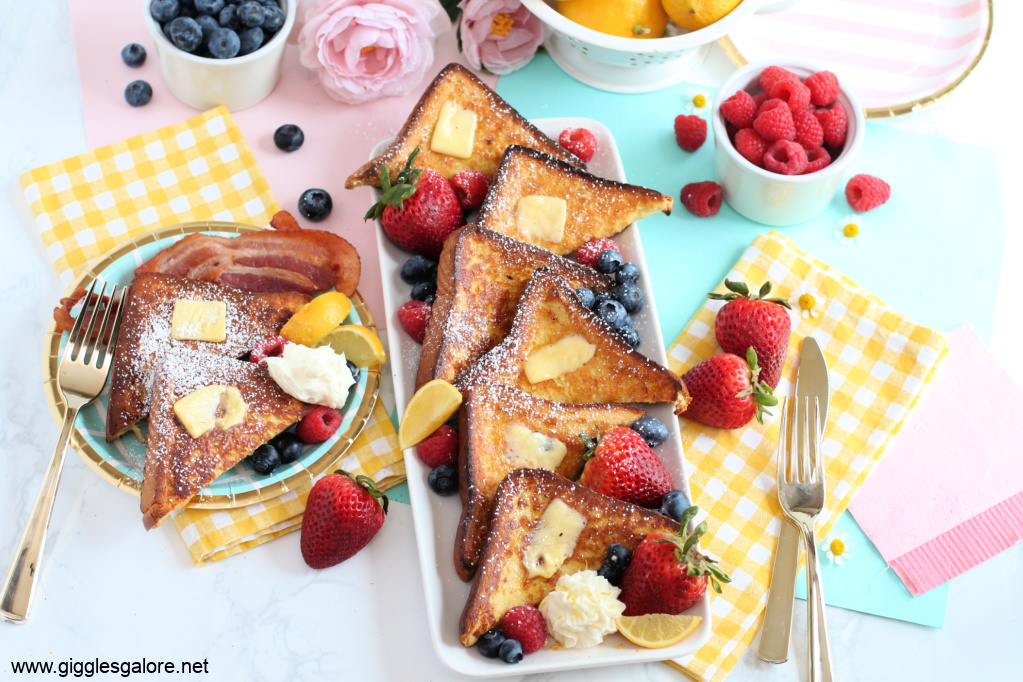 French Toast With Lemon Mascarpone