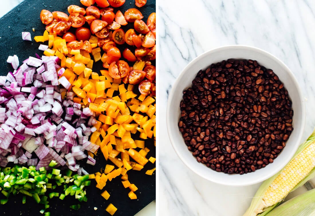 Fresh Black Bean Salad Recipe Cookie And Kate