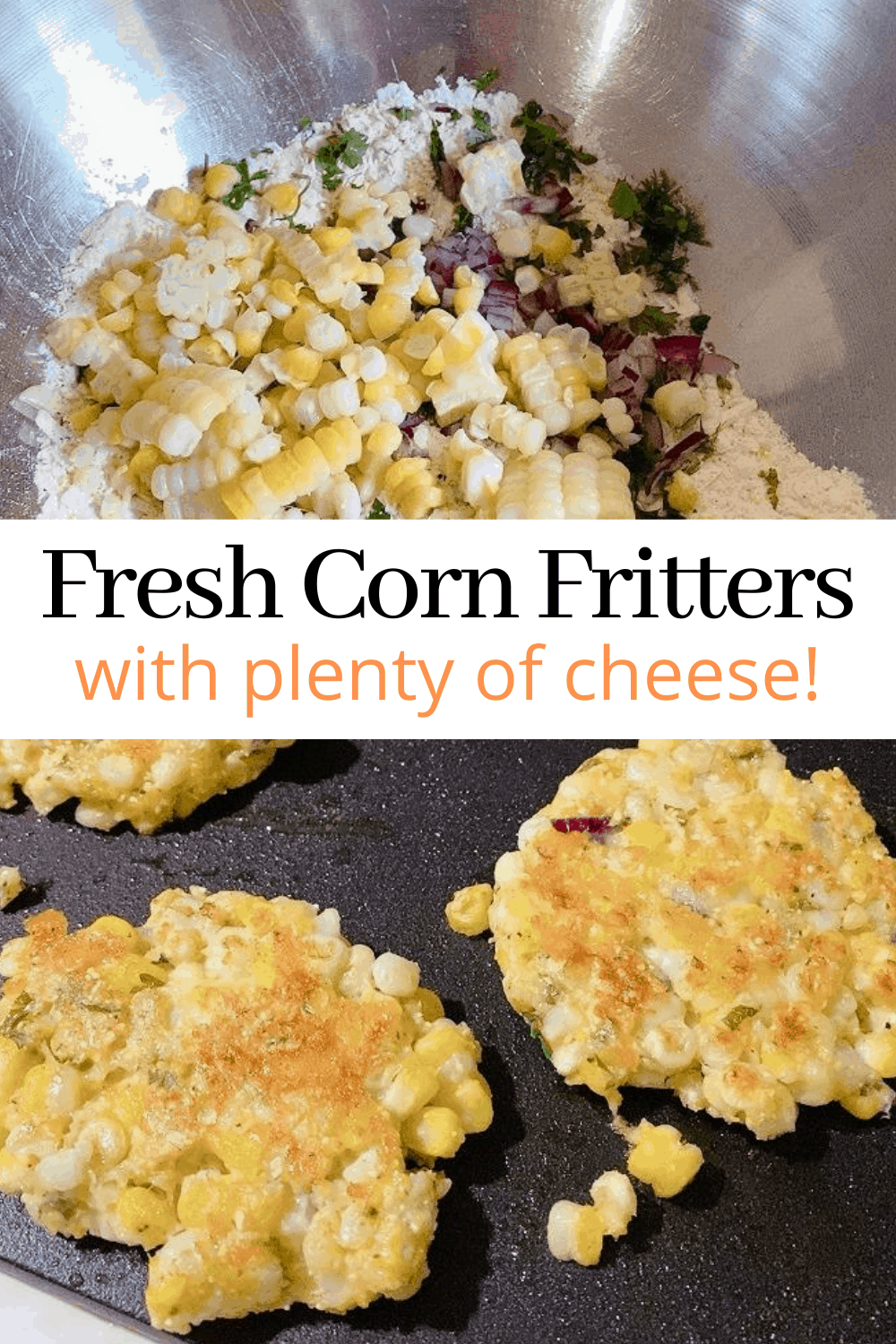 Fresh Corn Fritter Recipe With Cheese Fractionated Living