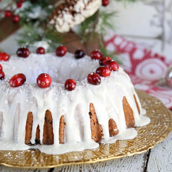 Fresh Cranberry Cake Recipe Cranberry Sour Cream Bundt Cake