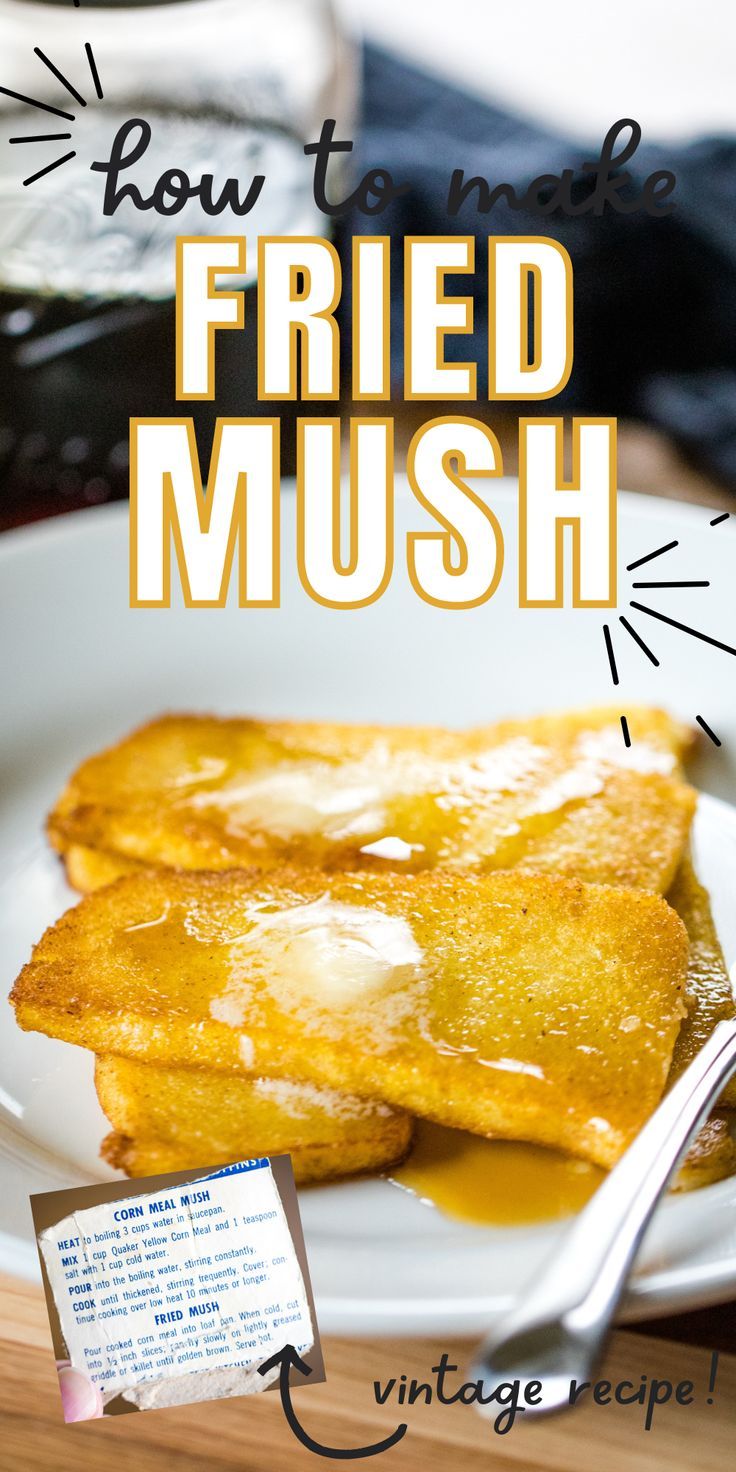 Fried Cornmeal Mush In 2020 Recipes Cornmeal Mush Sweet Fries