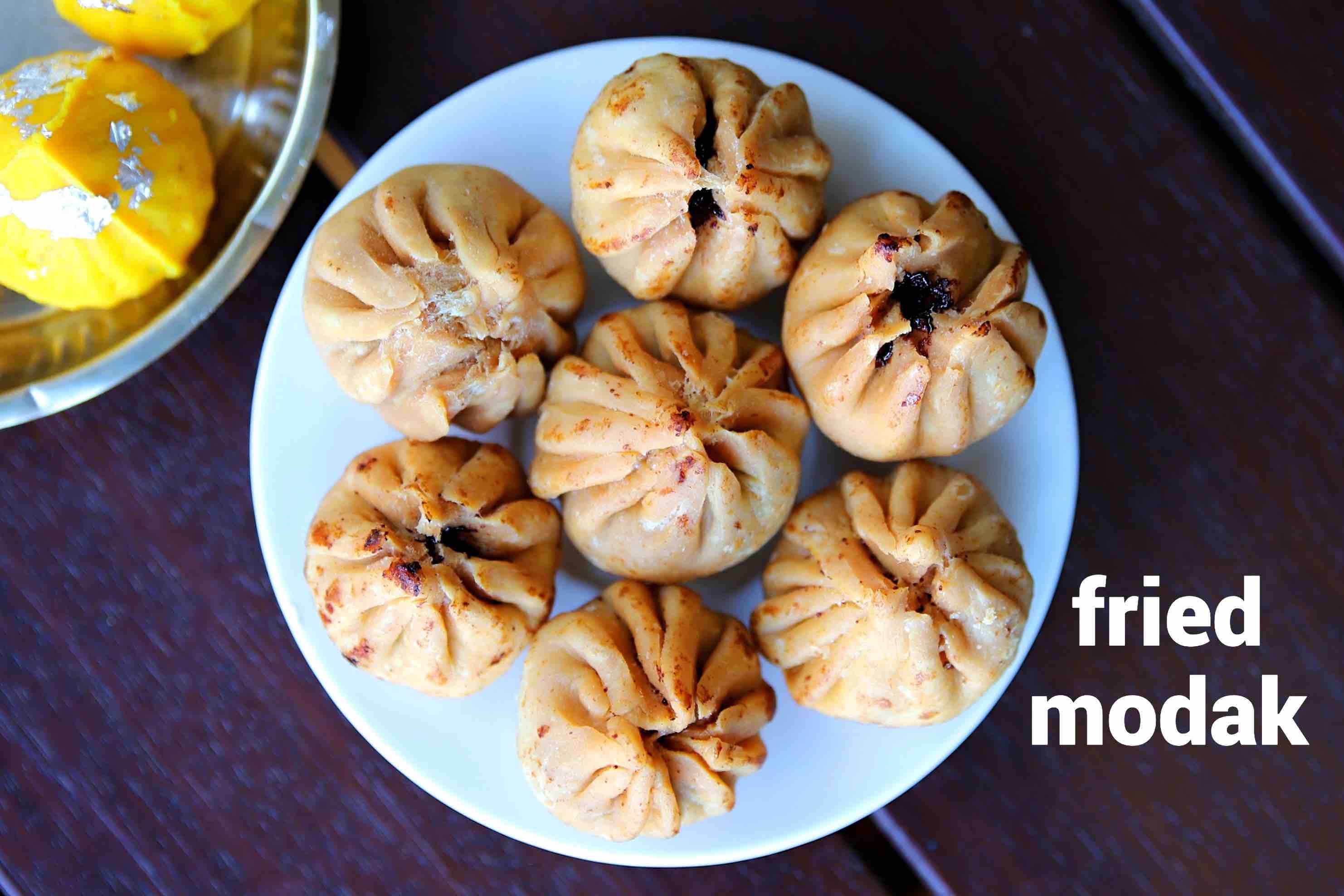 Fried Modak Recipe Hebbar S Kitchen