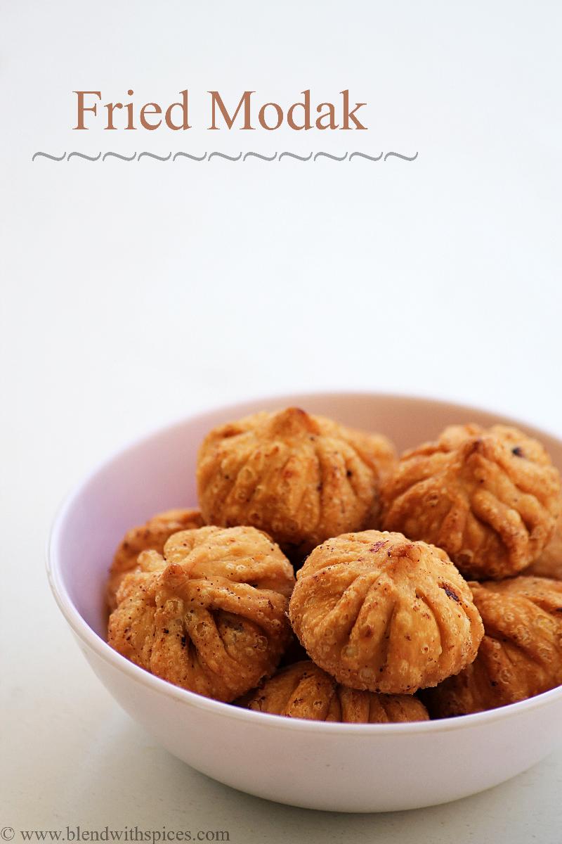 Fried Modak Recipe In Hindi