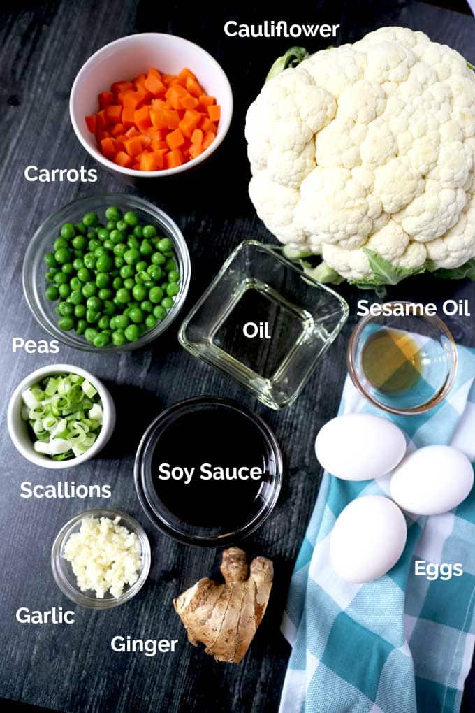 Fried Rice Ingredients