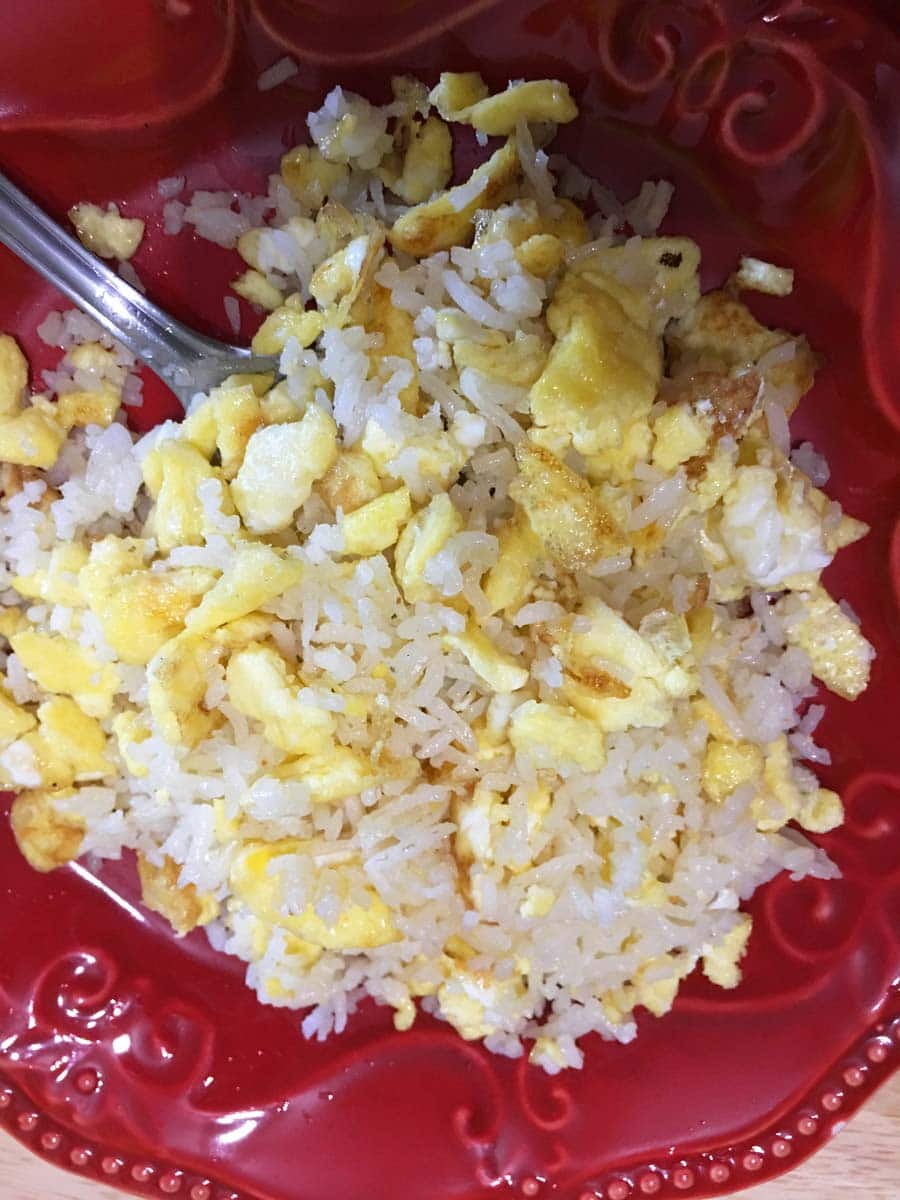 Fried Rice Simple Recipe Egg Fried