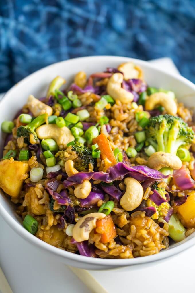 Fried Rice Vegetarian Recipe