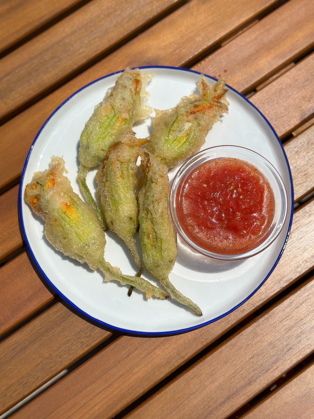 Fried Squash Blossoms Hailee Catalano Recipes Cafe Hailee