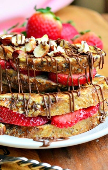 Fruit Filled Hazelnut French Toast Will Cook For Smiles