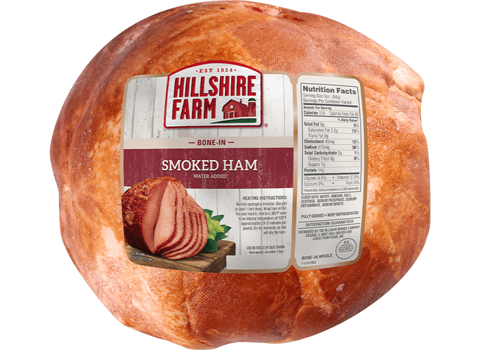 Fully Cooked Bone In Smoked Ham Hillshire Farm Brand