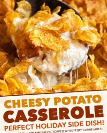 Funeral Potatoes Cheesy Potato Casserole Make Ahead The Chunky Chef