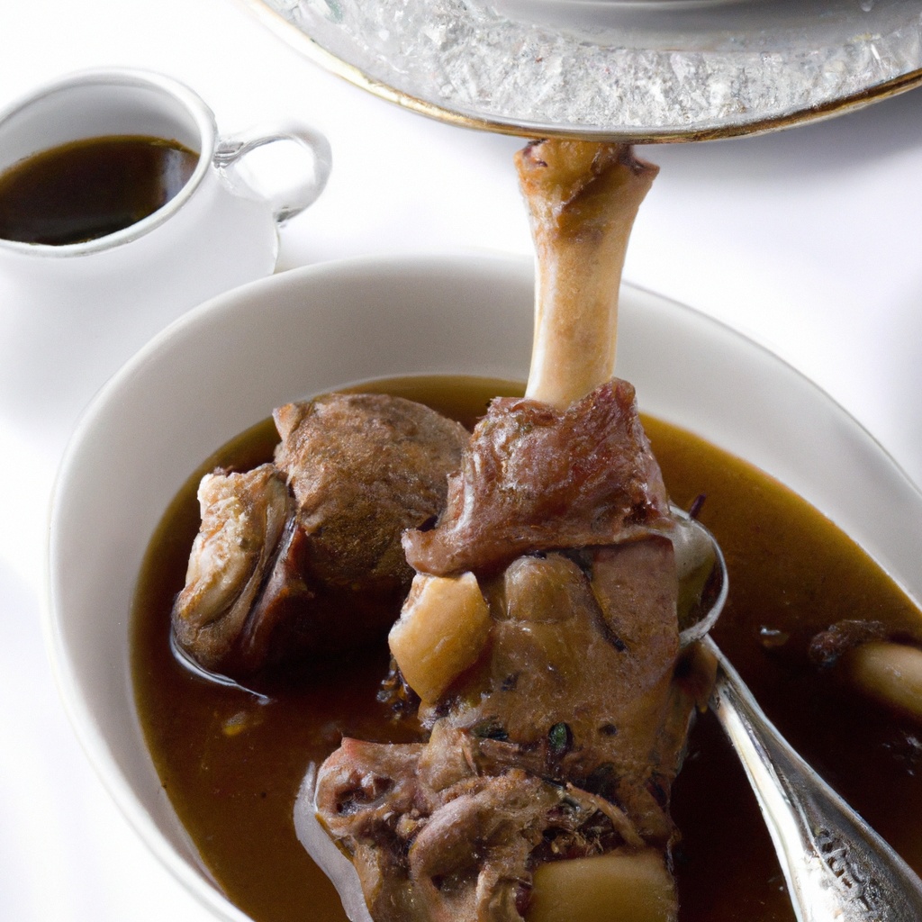 Garlic Braised Beef Shanks Recipe Epicurious Com