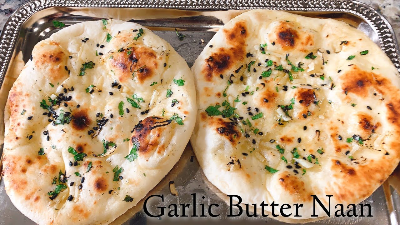 Garlic Naan Easy Garlic Flatbread Garlic Naan Bread Recipe