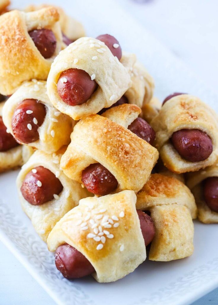 Garlic Parmesan Pigs In A Blanket A Twist On The Classic Recipe That