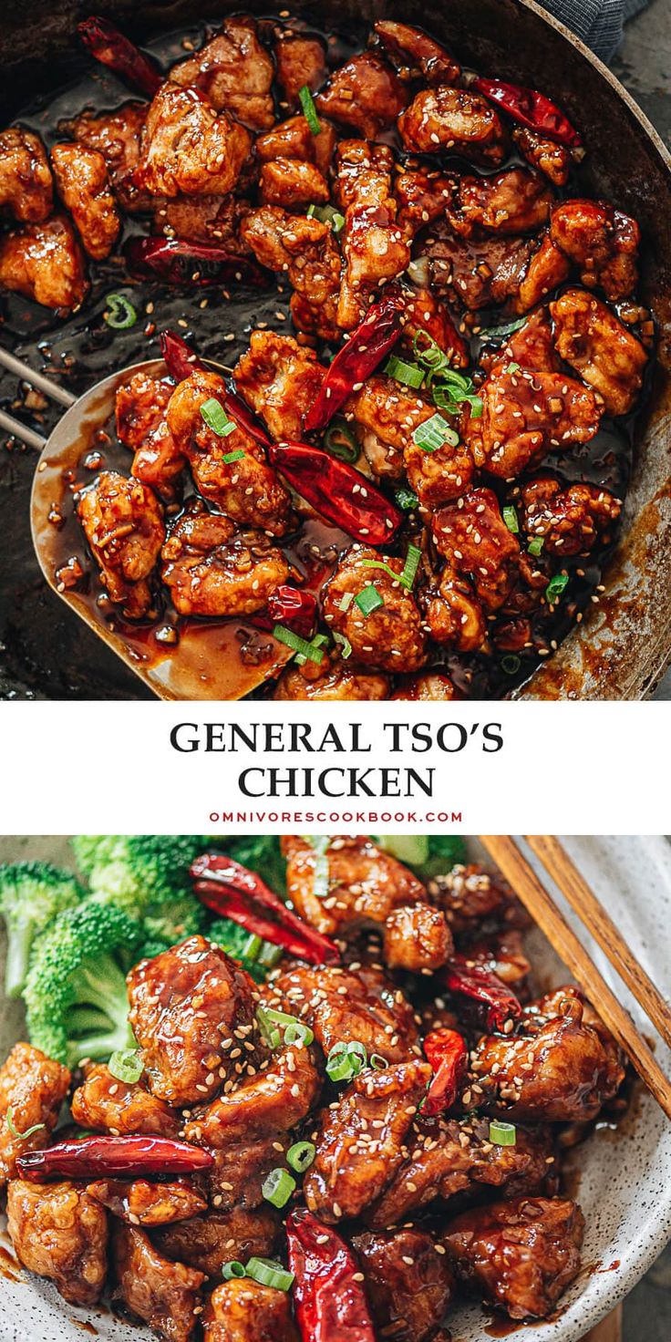 General Tso S Chicken Crispy Chicken Without Deep Frying Omnivore S