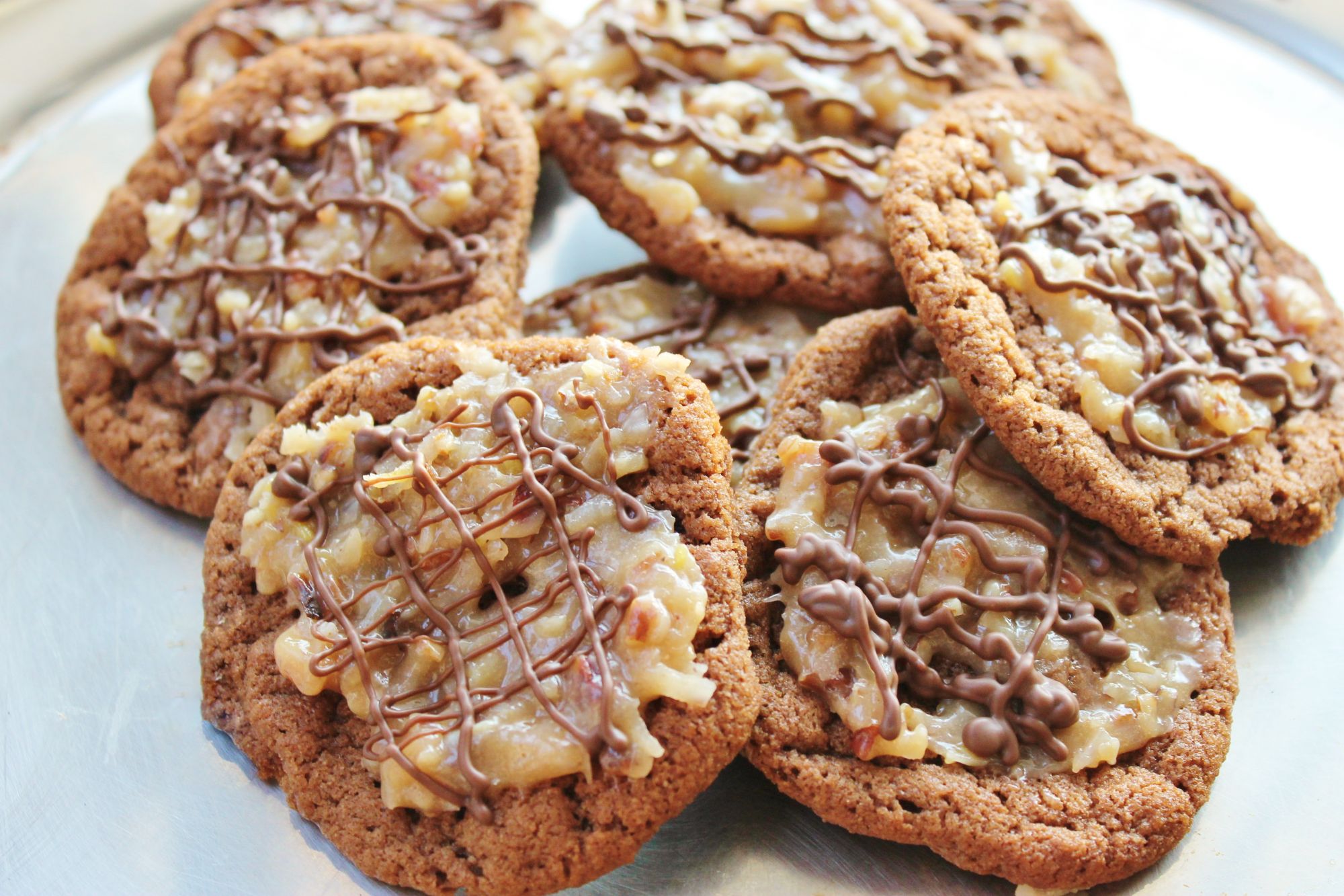 German Chocolate Cake Cookies Splendry