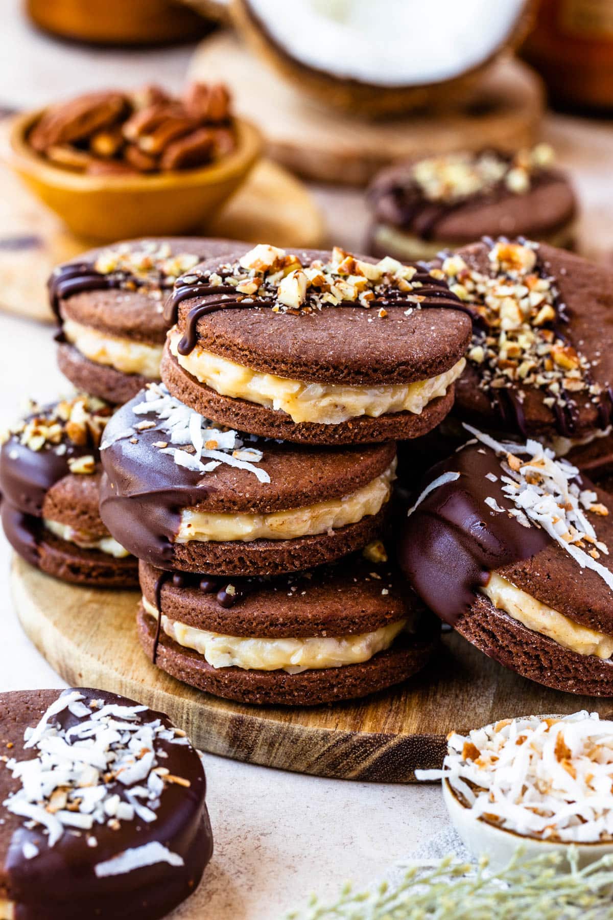 German Chocolate Cookies Pies And Tacos