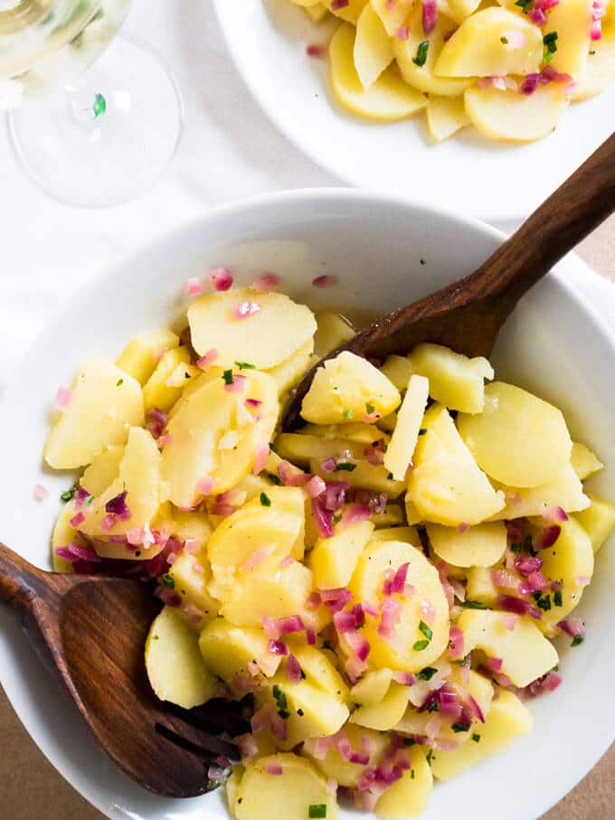 German Potato Salad Authentic Bavarian Recipe Plated Cravings