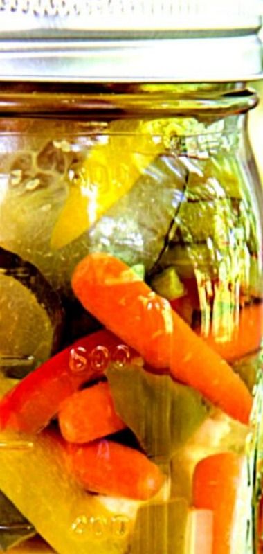 Giardiniera Recipe The Italian Pickled Vegetables Appetizer