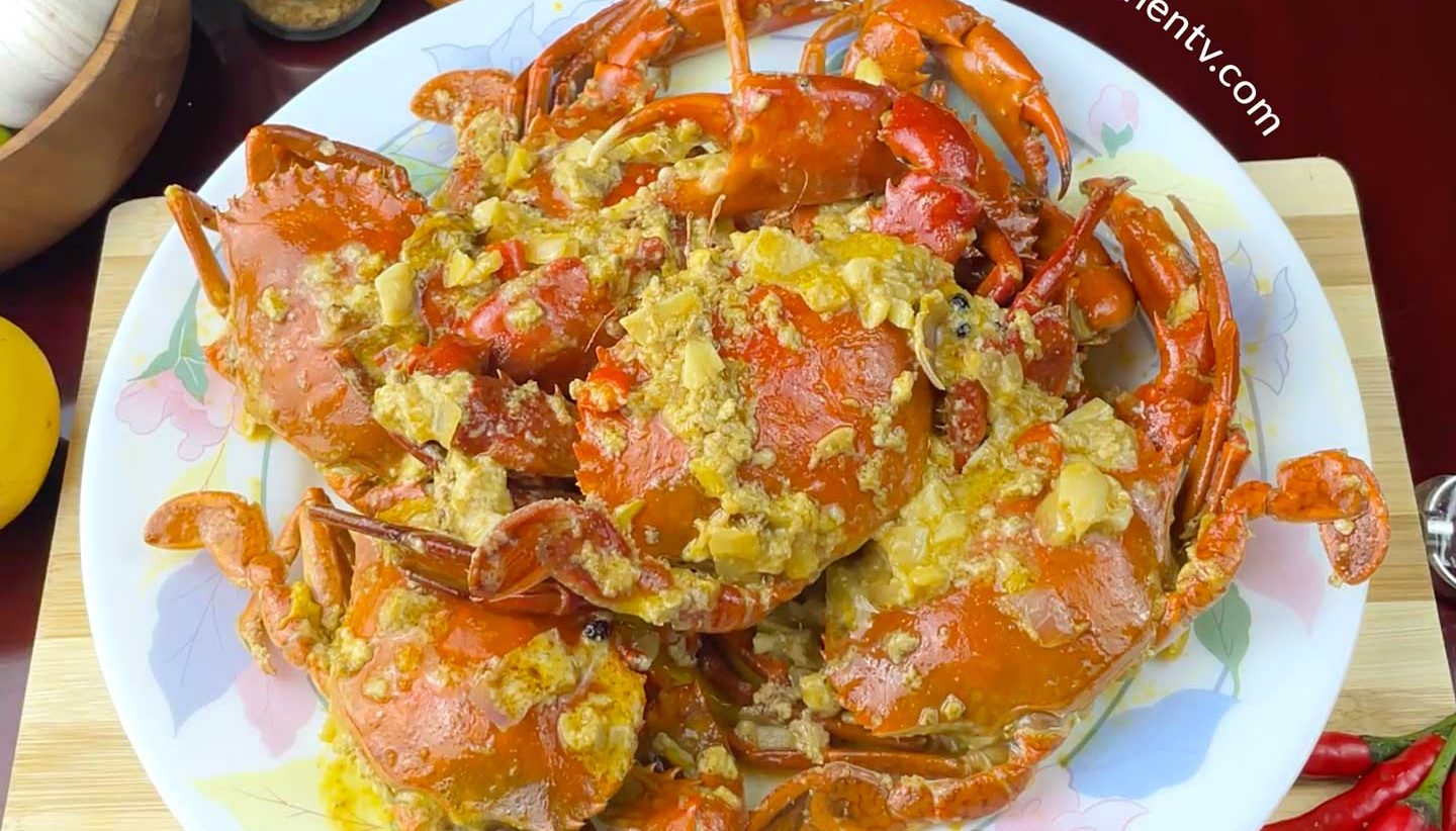 Ginataang Alimasag Crab With Coconut Milk Yummy Kitchen