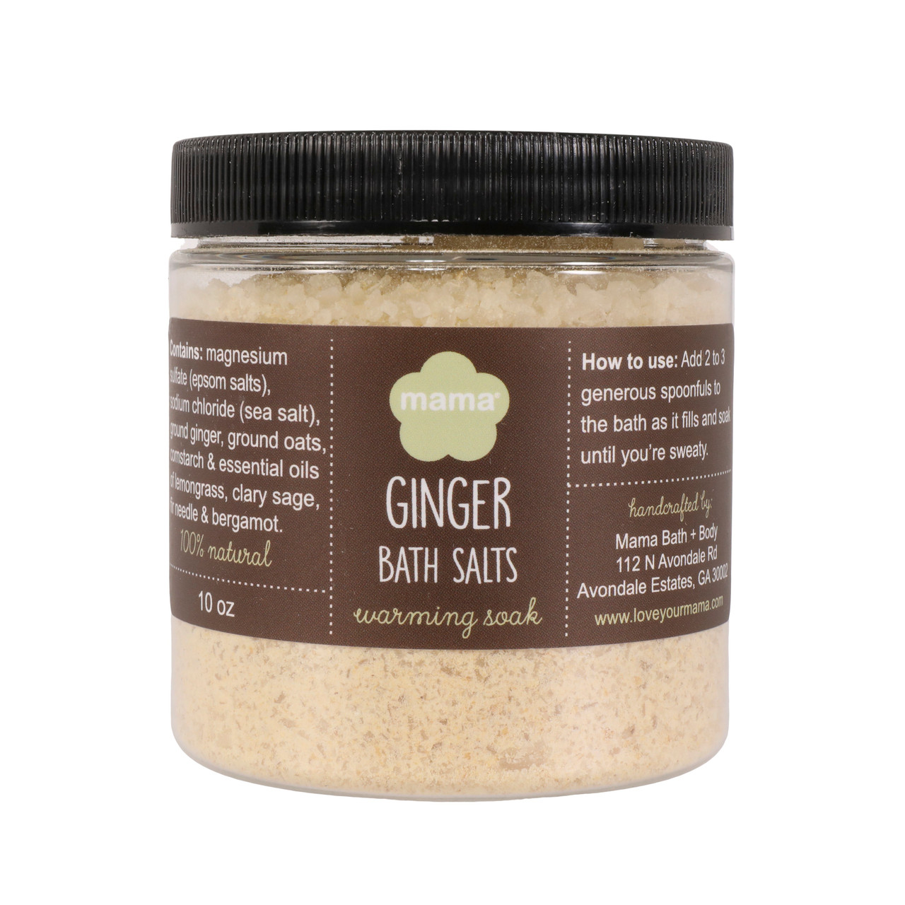 Ginger Bath Salts Mama Bath Body