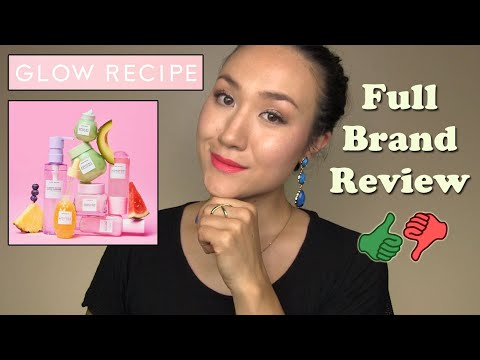 Glow Recipe Every Skincare Product Reviewed Youtube