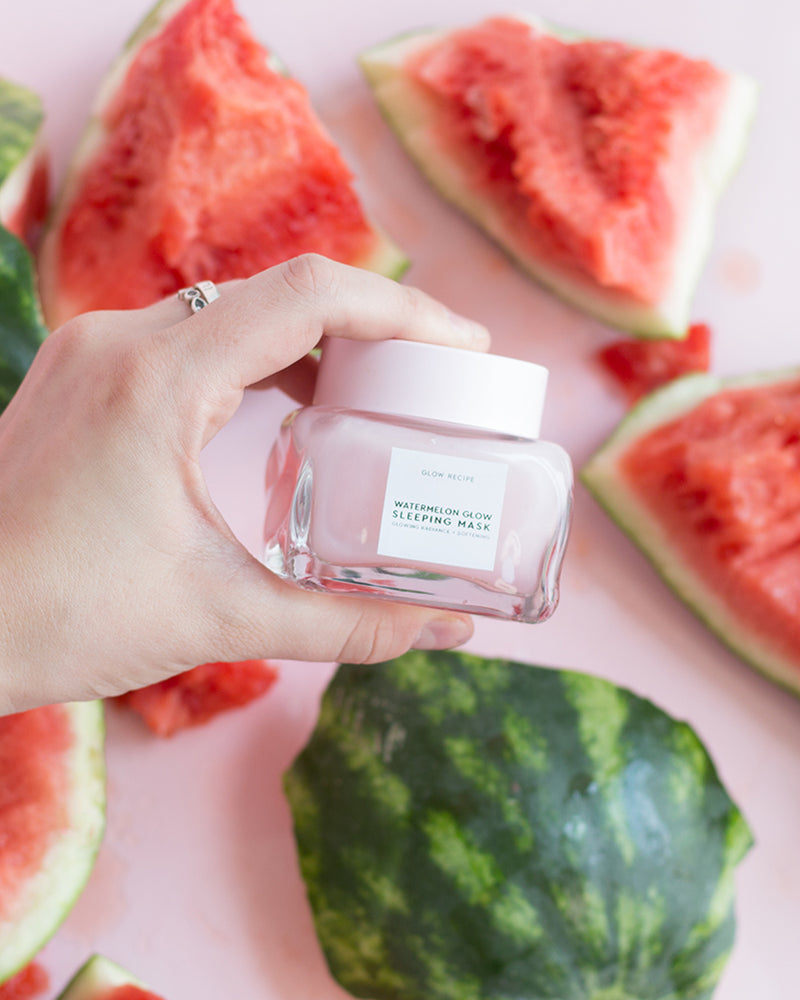 Glow Recipe S Watermelon Glow Sleeping Mask Morningglow How To