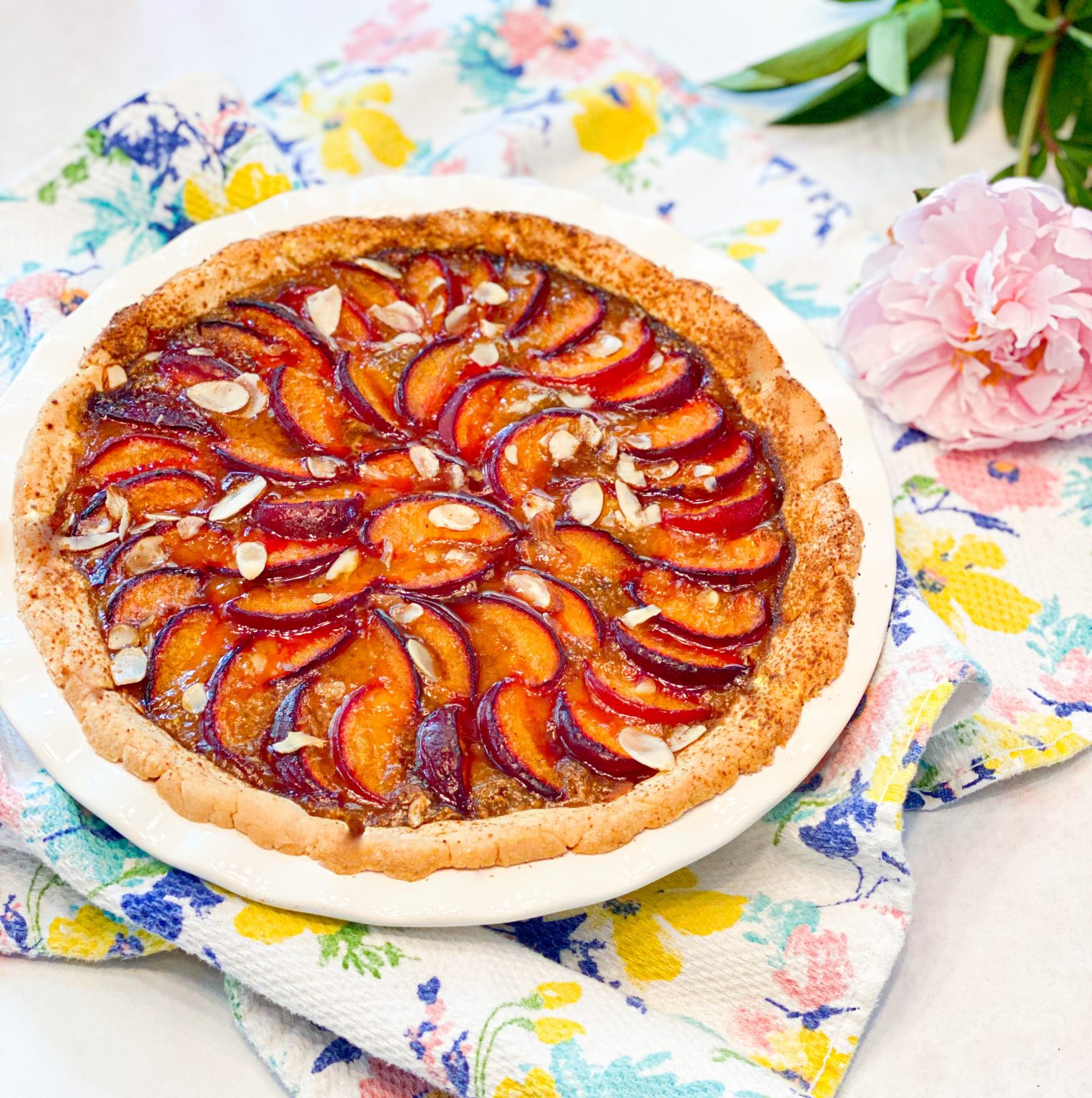 Gluten Free Apricot Almond Tart Recipe