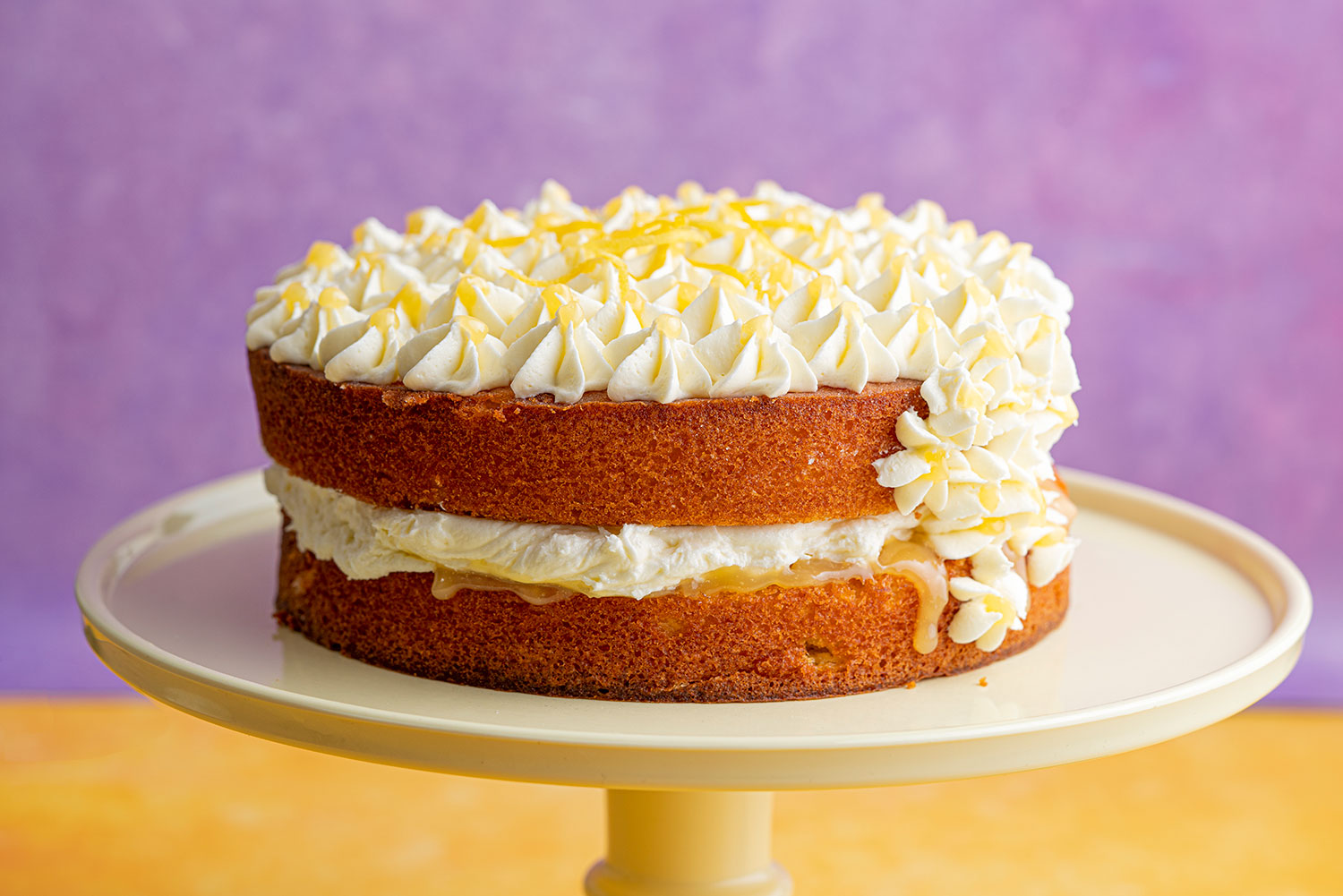 Gluten Free Elderflower And Lemon Cake Recipe