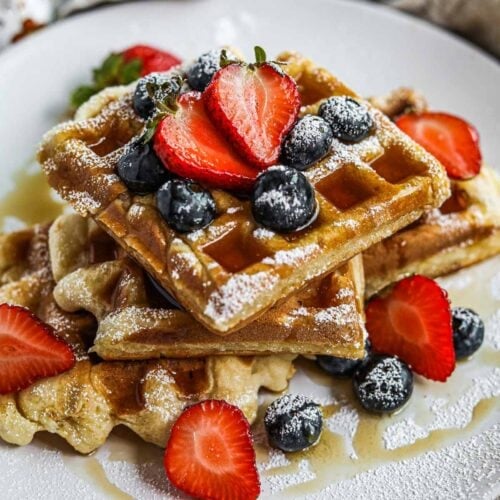 Gluten Free Mochi Waffles The Heirloom Pantry