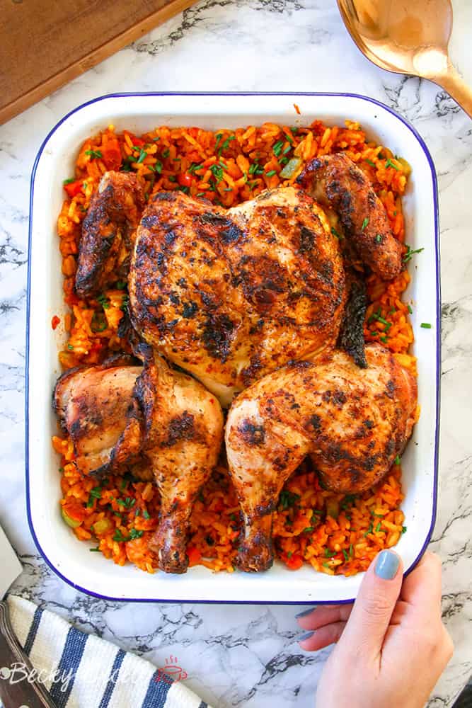 Gluten Free Peri Peri Chicken Recipe With Spicy Rice Nando S Style