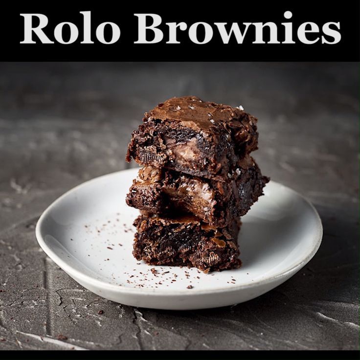 Gooey Rolo Brownies Recipe Recipe In 2022 Brownie Mix Recipes