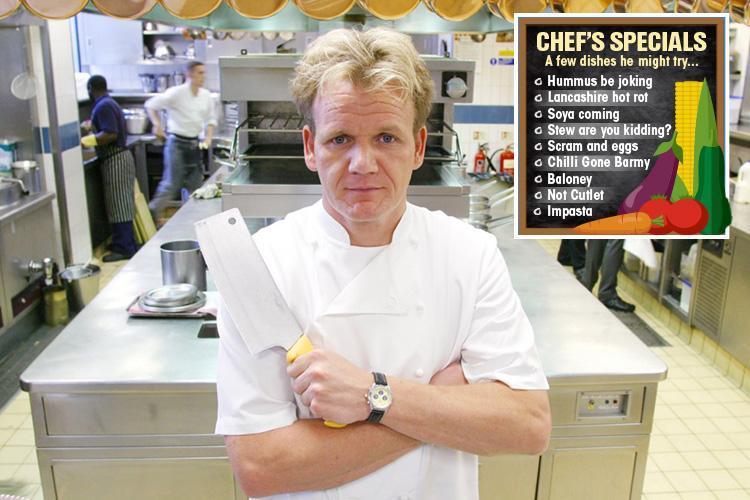 Gordon Ramsay Is Trying Vegan Diet Despite Blasting Vegetarians In