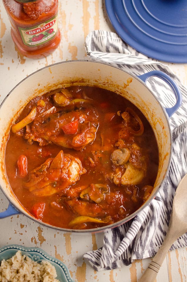 Grandma Amp 39 S Easy Chicken Cacciatore A Rustic And Simple Italian Dinner