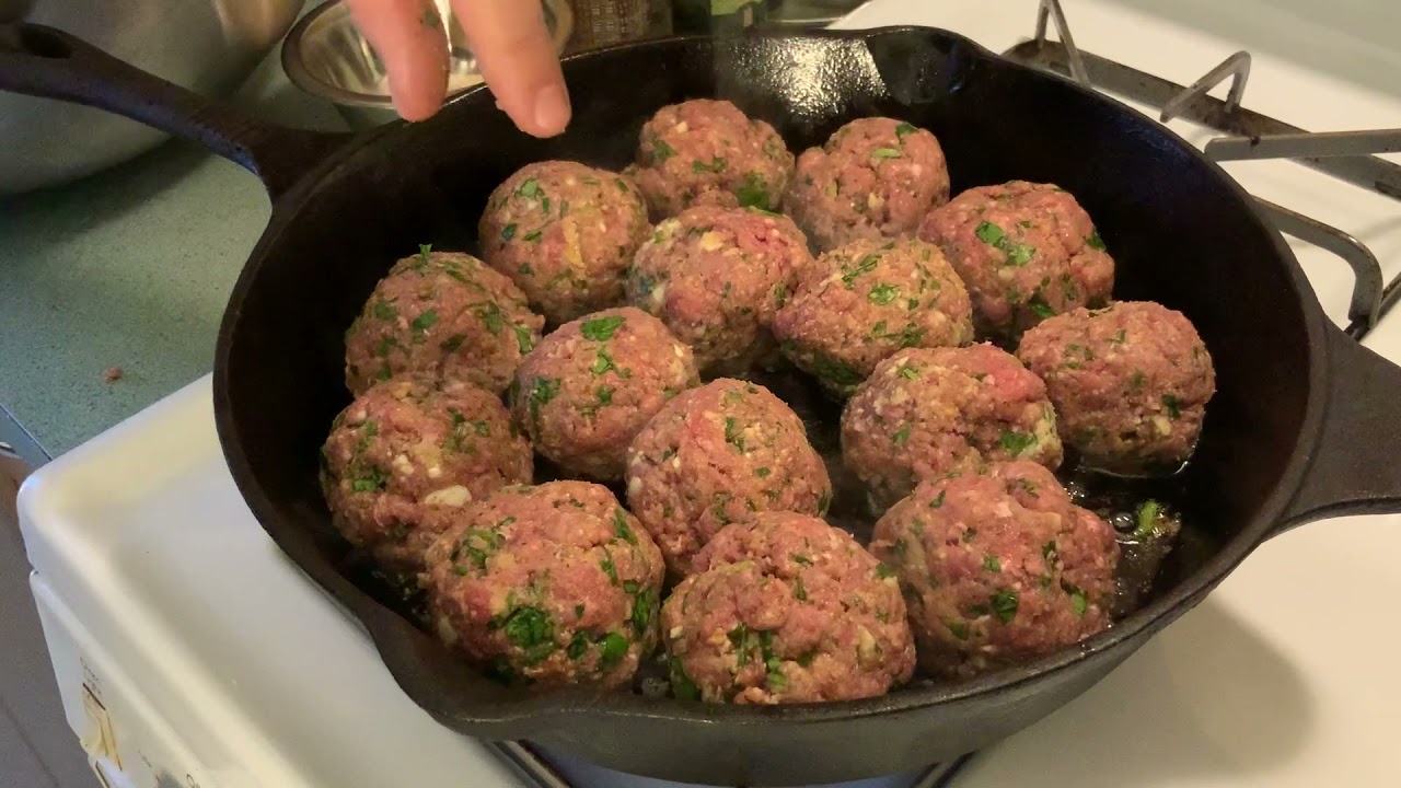 Grandma Vi Mom S Meatball Recipe Youtube