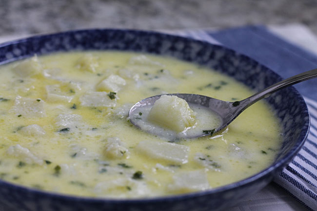 Grandmas Potato Soup Deliciously Quick And Easy