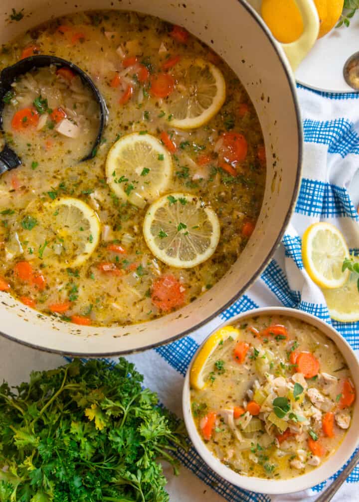 Greek Chicken Orzo Soup Silk Road Recipes