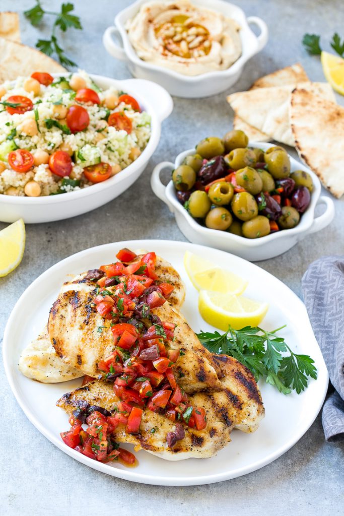 Greek Lemon Chicken Dinner At The Zoo