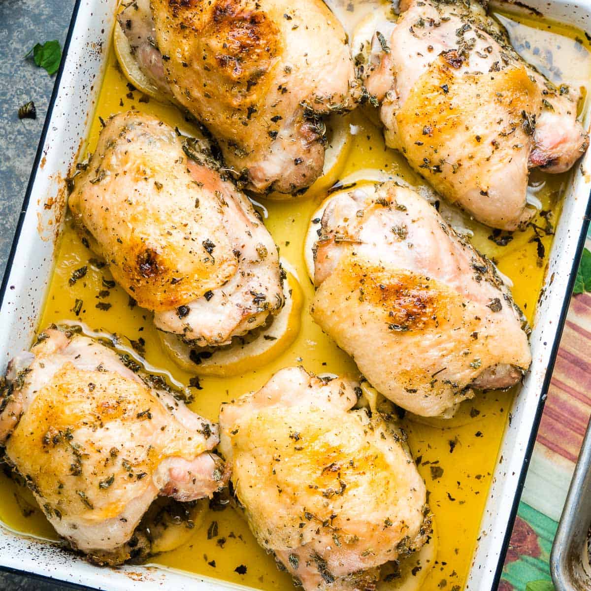 Greek Lemon Chicken Thighs Recipe Cart