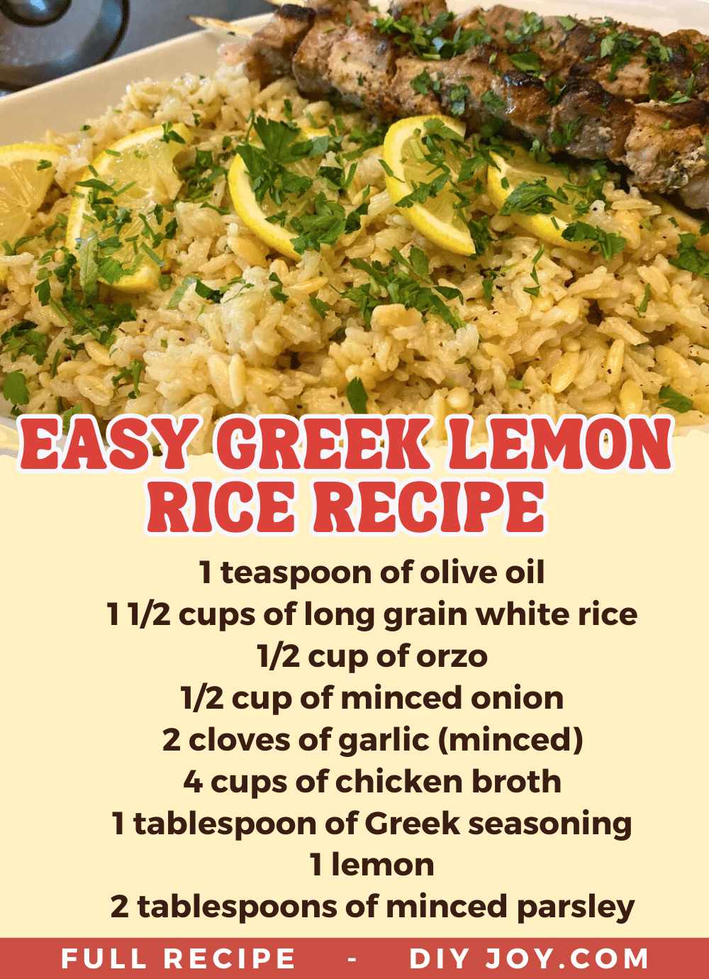 Greek Lemon Rice Recipe 22