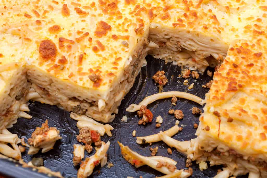 Greek Pastitsio Recipe Greek Lasagna With B Chamel My Greek Dish