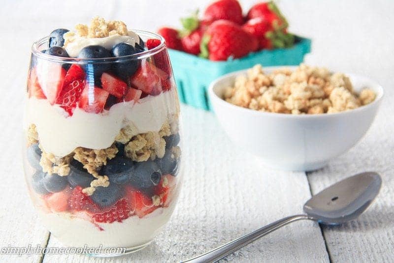 Greek Yogurt Parfait Simply Home Cooked