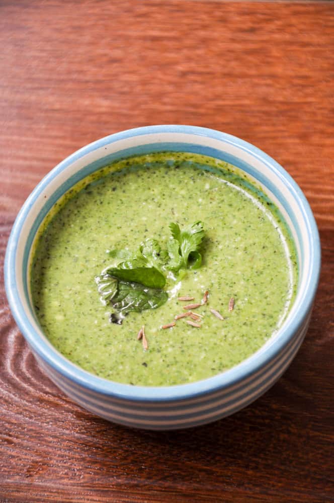 Green Chutney Green Chutney For Chats Video Recipe